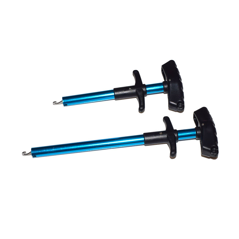 Aluminum alloy hook picker fishing gear hook picker portable T-type hook picker deep throat hook separator for fishing