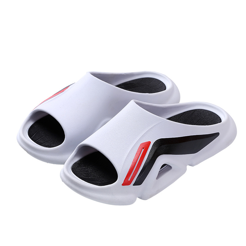 2023 New Slippers Men's Summer Outer Wear Internet-famous Soft Bottom Dung-feeling Non-slip Wear-resistant Sports Thick Bottom Sandals