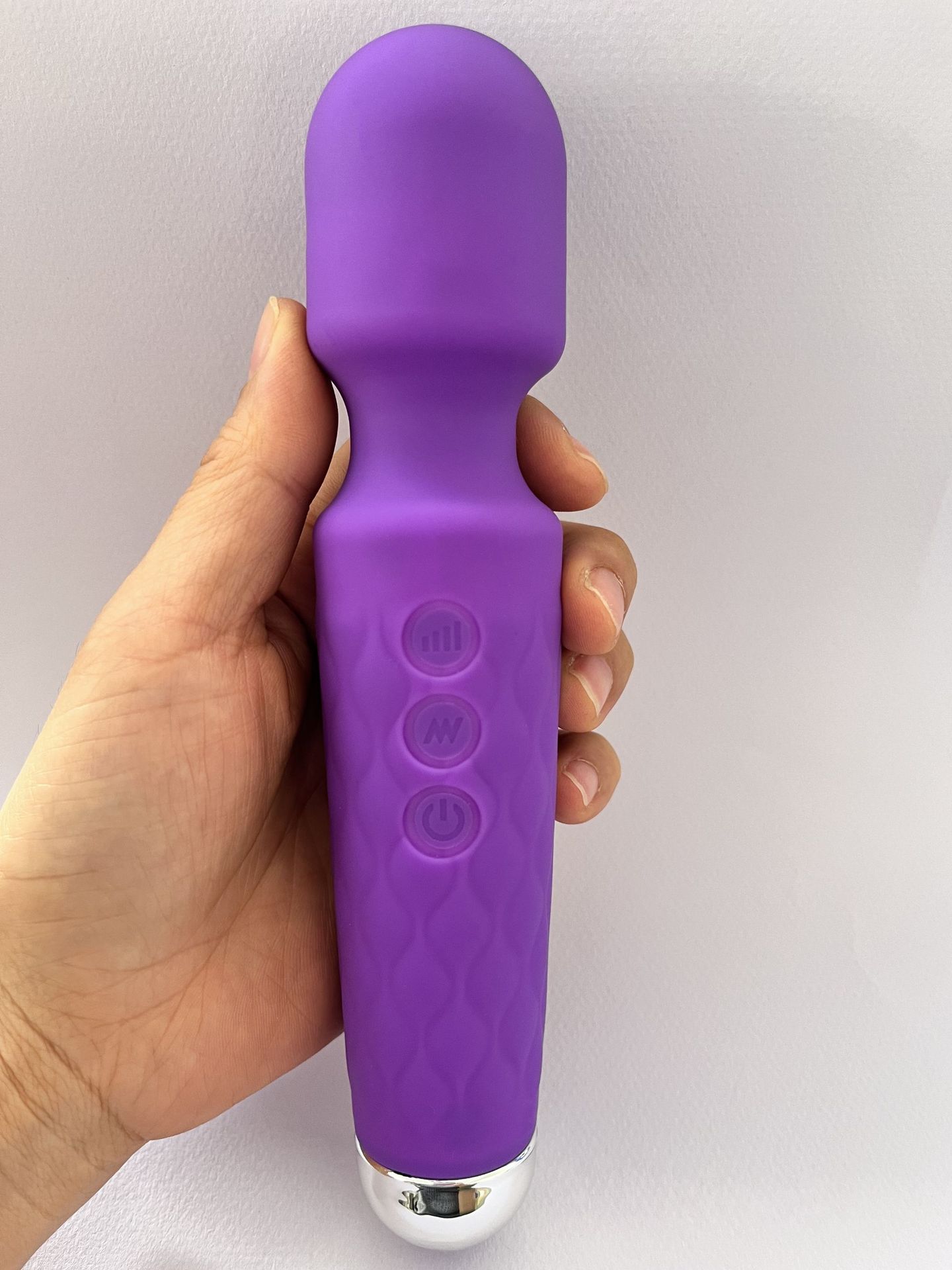 Factory direct 20 frequency charging knight av stick female fun silicone vibrator masturbation massage stick sex toys