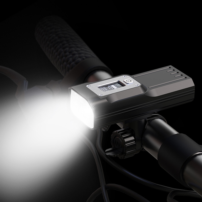 Φως ποδηλάτου GTR60 Φόρτιση προβολέα Ισχυρό φως Φακός Εξοπλισμός ποδηλασίας Αξεσουάρ νυχτερινής ποδηλασίας Φως ποδηλάτου βουνού_voghion.com