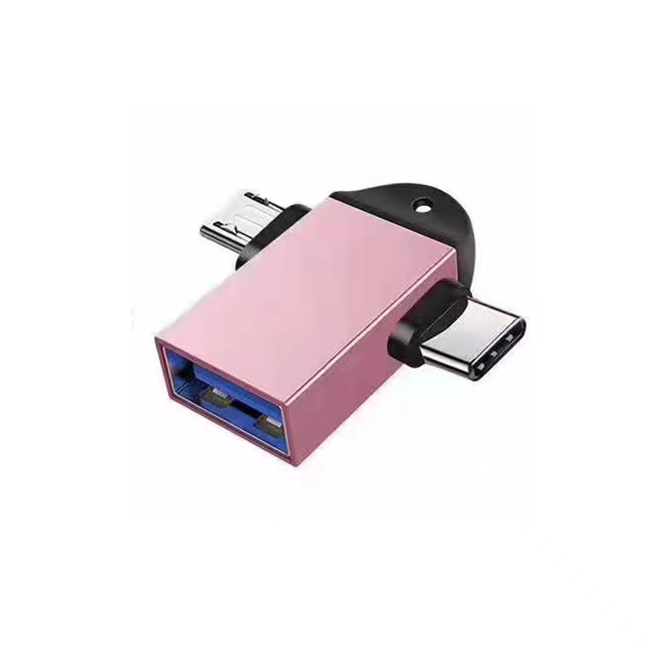Factory direct two-in-one OTG Mobile Phone Adapter TYPE-C + Micro USB3.0-U card reader
