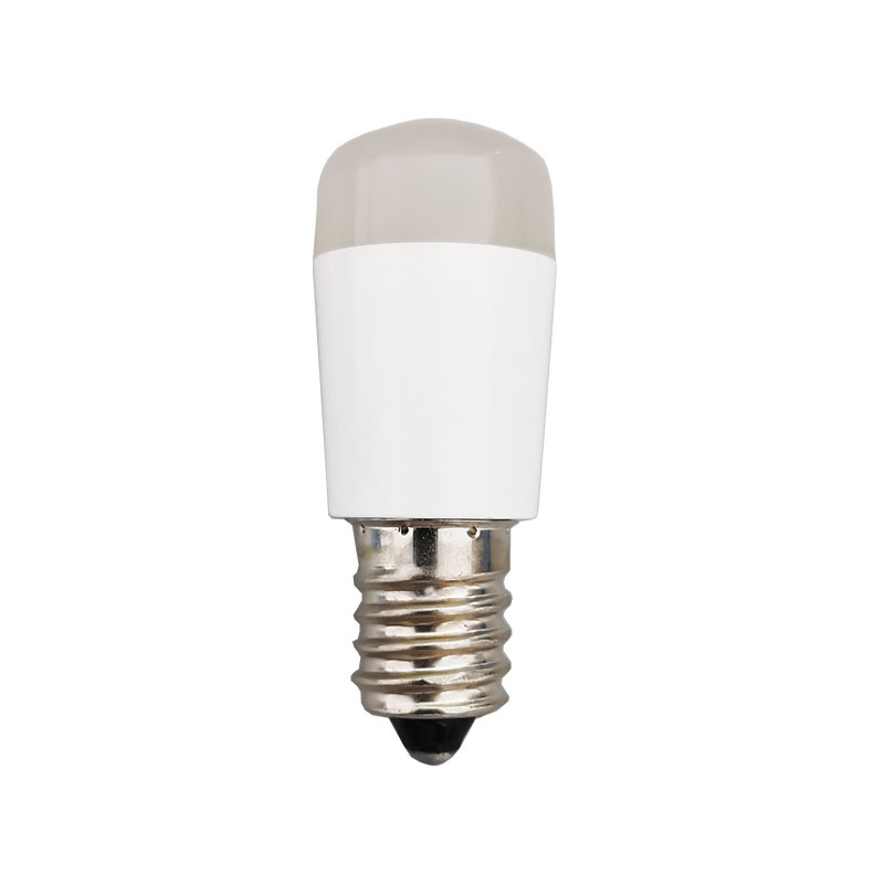 T20-206 refrigerator light LED wide voltage 85-265VE12E14 white light warm light 2W freezer light 110v Universal