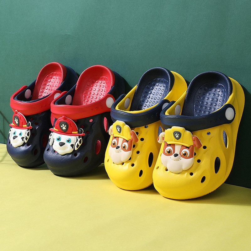 Wang Wang Team Li Da Gong Summer Beach Children's Cave Shoes Boys and Girls Baby 1-3 Years Old Cute Infant Sandals
