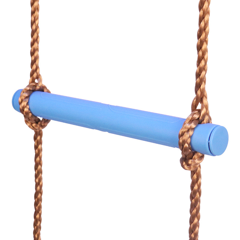 Factory Direct sales color five-speed ladder Amazon climbing frame children climbing rope ladder outdoor swing rope plastic ladder