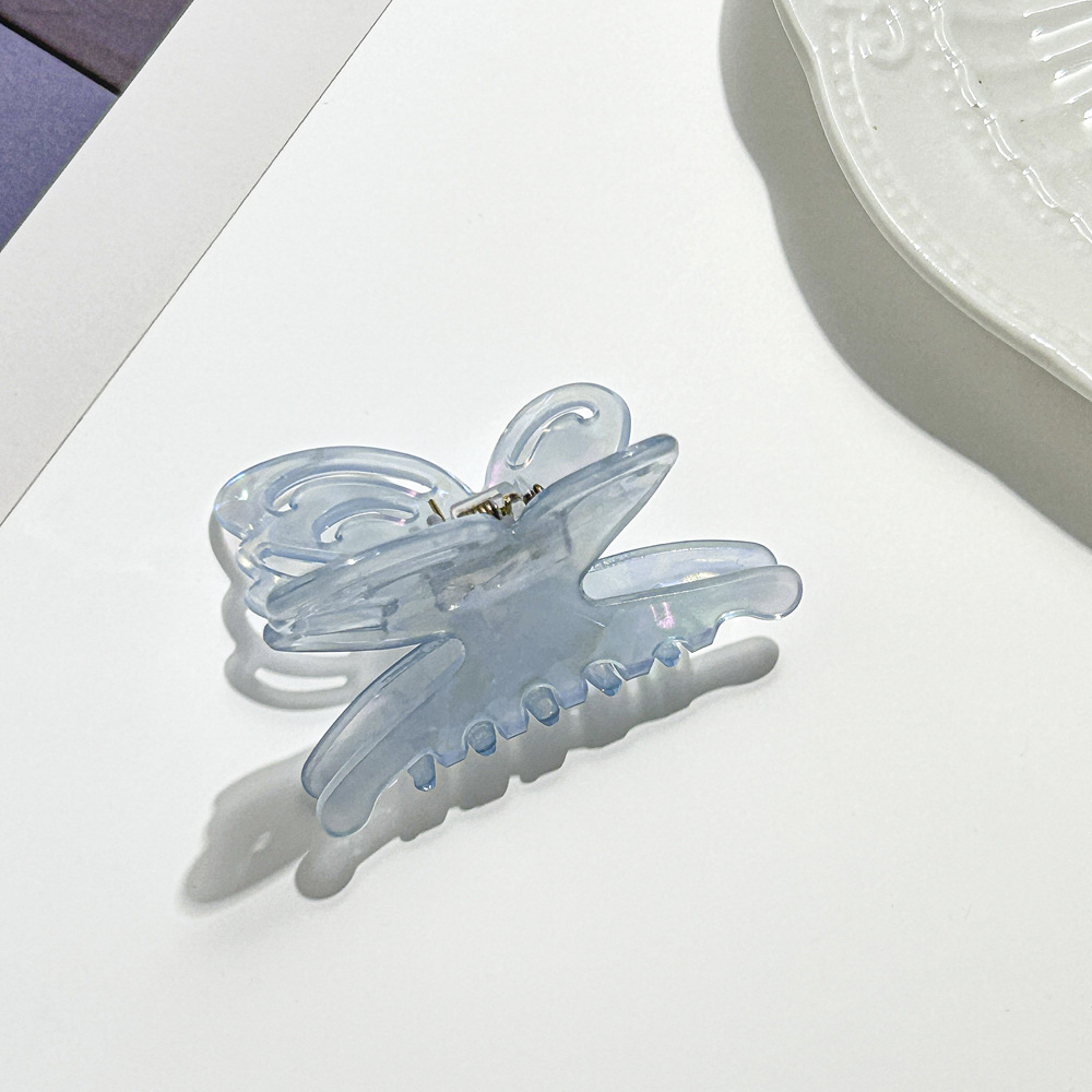 Hollow butterfly catch half tie hair love shark clip fashion personalized hair accessories hairpin children's hairpin small hair clip plate hairpin_voghion.com