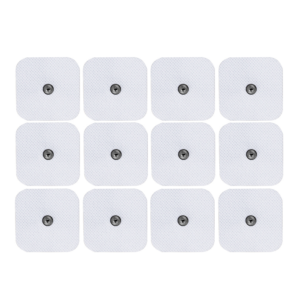 Cross-border TENS physiotherapy instrument electrode sheet non-woven massage stickers hydrogel button pin patch factory direct sales