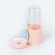 Auspicious rabbit pink drinking fountain (about 500ML)