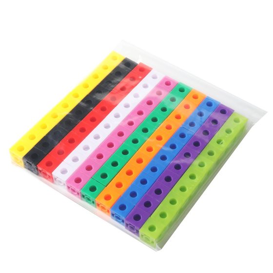 Children's Assembled Educational Toys Cube Magic Square Building Block Montessori Math Teaching Aids Intellectual Development 3-6 Years Old