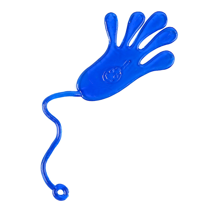Elastic telescopic sticky hand toy sticky Palm climbing wall sticky small hand nostalgic small toy stall supply wholesale