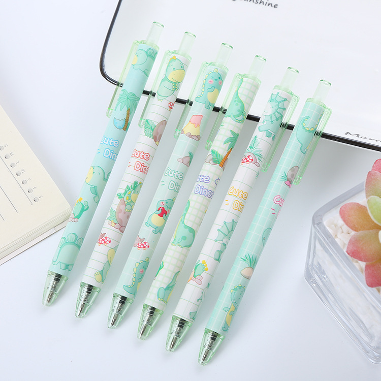 Press the pen a variety of optional creative high-value student examination water-based Pen cute office stationery gel pen wholesale