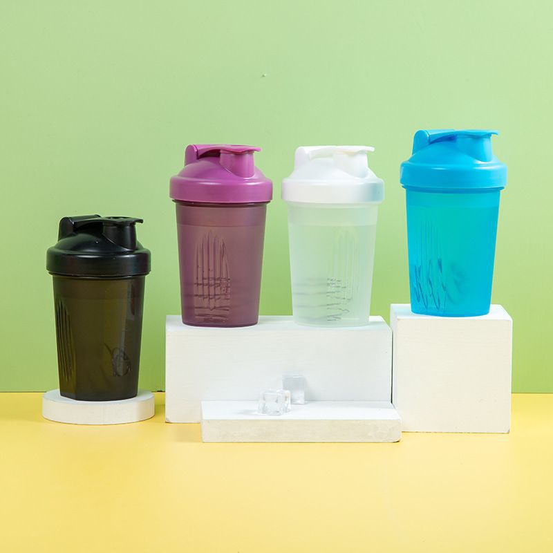 400ml sports protein powder shake Cup milkshake cup advertising Cup with scale fitness plastic shake Cup printing LOGO