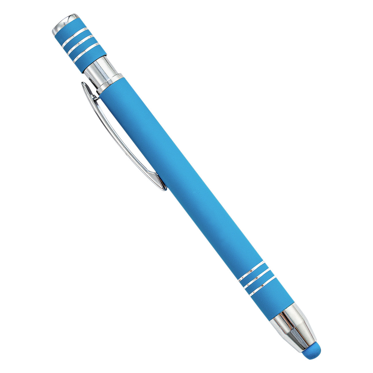 Metal spray glue touch screen ballpoint pen mobile phone tablet handwriting capacitive pen aluminum rod lettering gift ballpoint pen press pen
