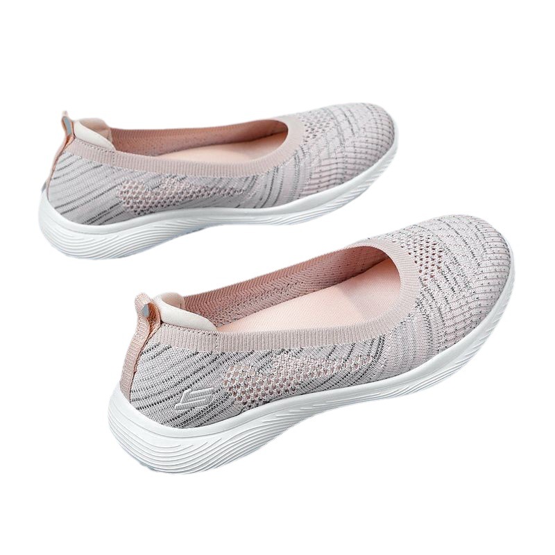 New summer women's shoes low heel soft bottom casual breathable foreign trade cross-border walking shoes shallow mouth cloth shoes spot wholesale