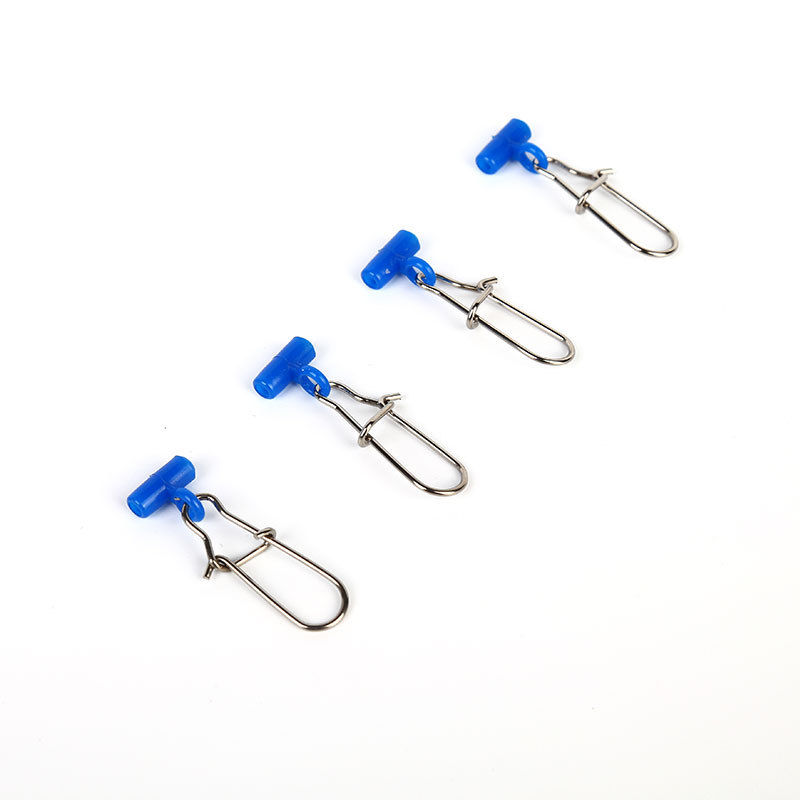 Small scale (122) color plastic head reinforced pin stainless steel fishing gear accessories color plastic head balance