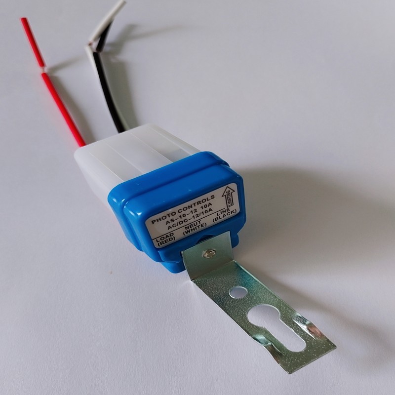 Wholesale rainproof automatic street lamp induction switch AS-10 light control switch 12v automatic photosensitive controller