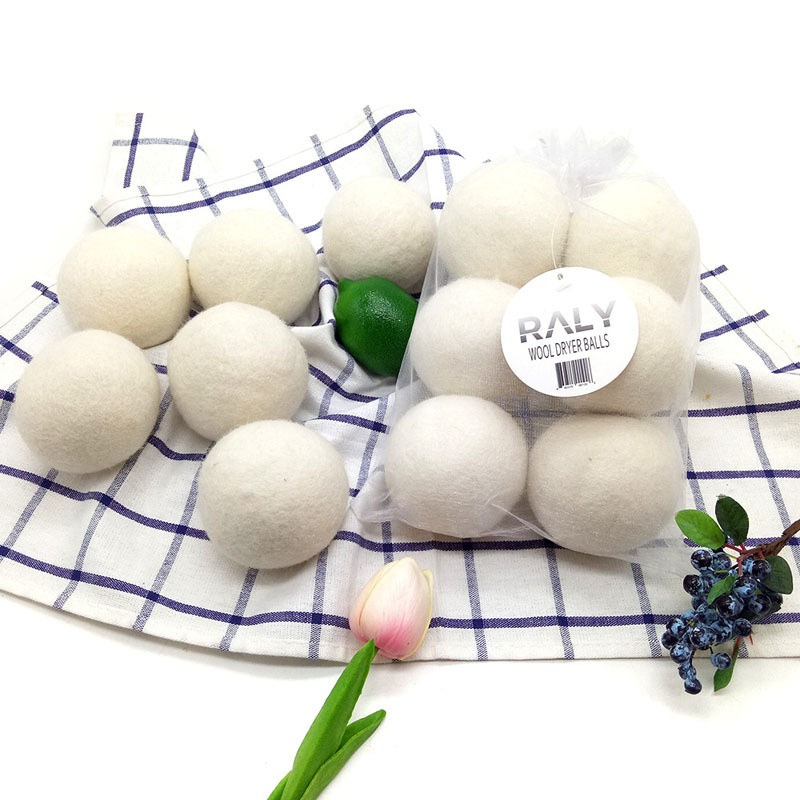 Felt ball wholesale wool drying ball clothes wrinkle removal static washing machine washing and drying machine wool drying ball