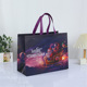 B1102 large dark purple; Large: length 43X height 32.5X side 18cm