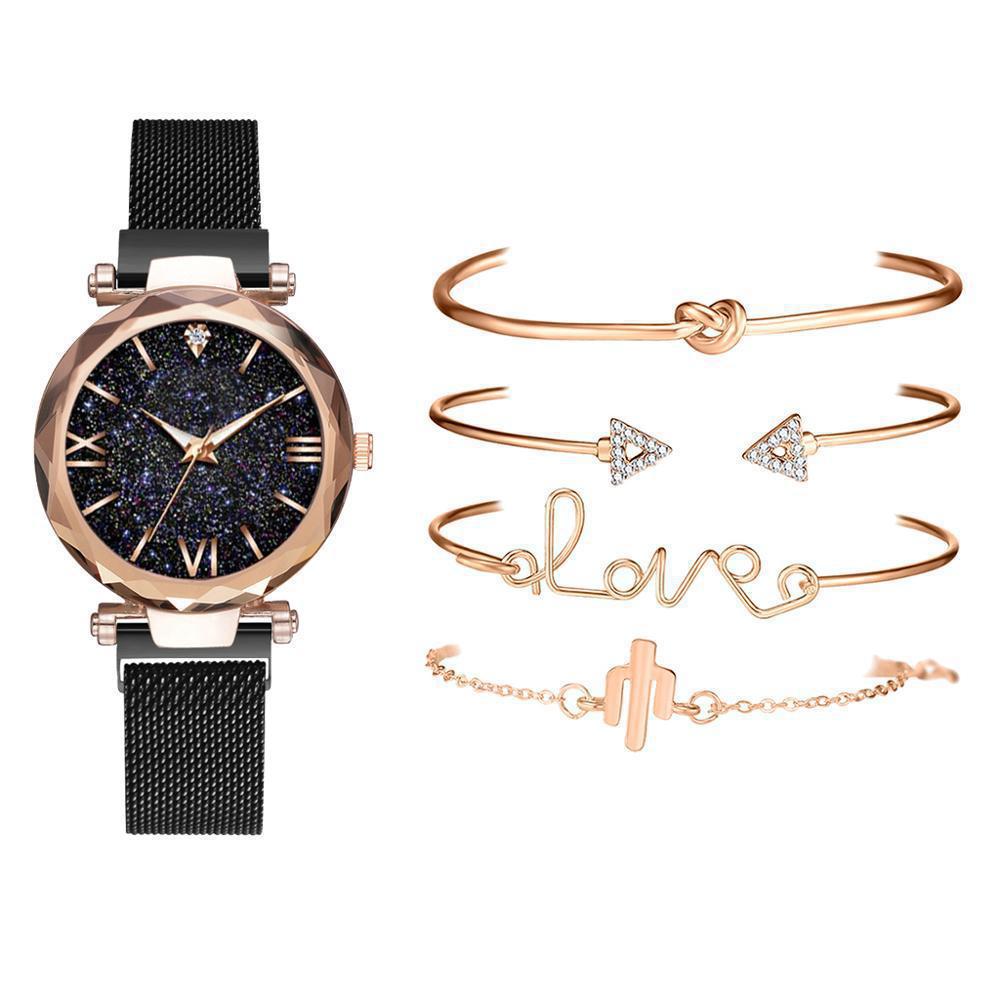 ins new bracelet suit wholesale simple fashion watch quartz watch suit series trendy women's watch_voghion.com
