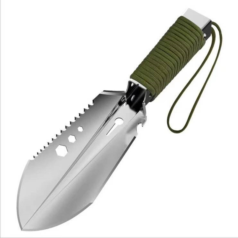 Multi-functional outdoor shovel portable small hand shovel multi-purpose shovel garden shovel worker shovel sea shovel
