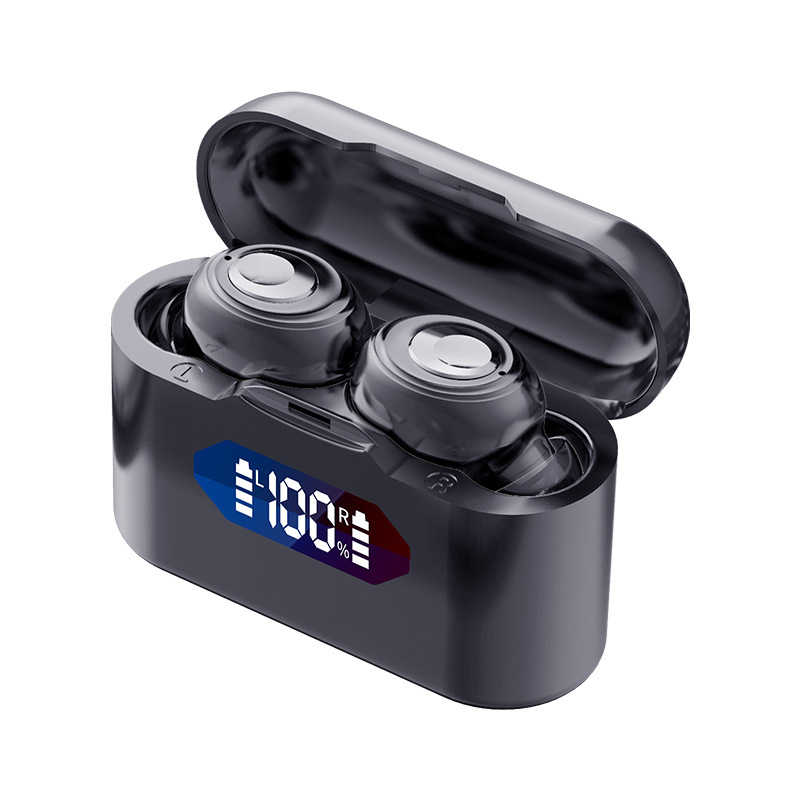 Private model tws wireless Bluetooth headset X37 factory direct supply Digital Display button charging warehouse cross-border new hot