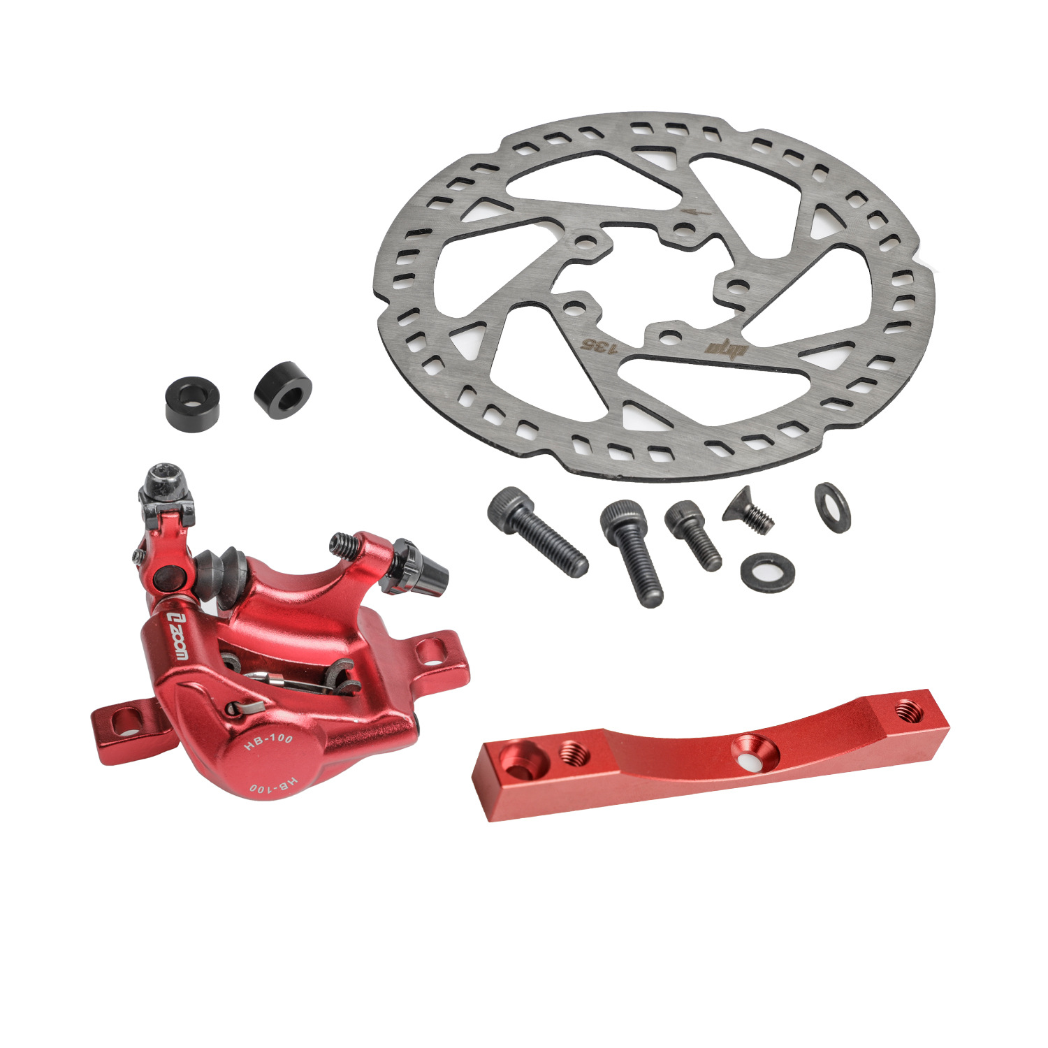Xiaomi PRO PRO2 scooter modified brake kit 135mm disc brake assembly XTECH oil brake adapter