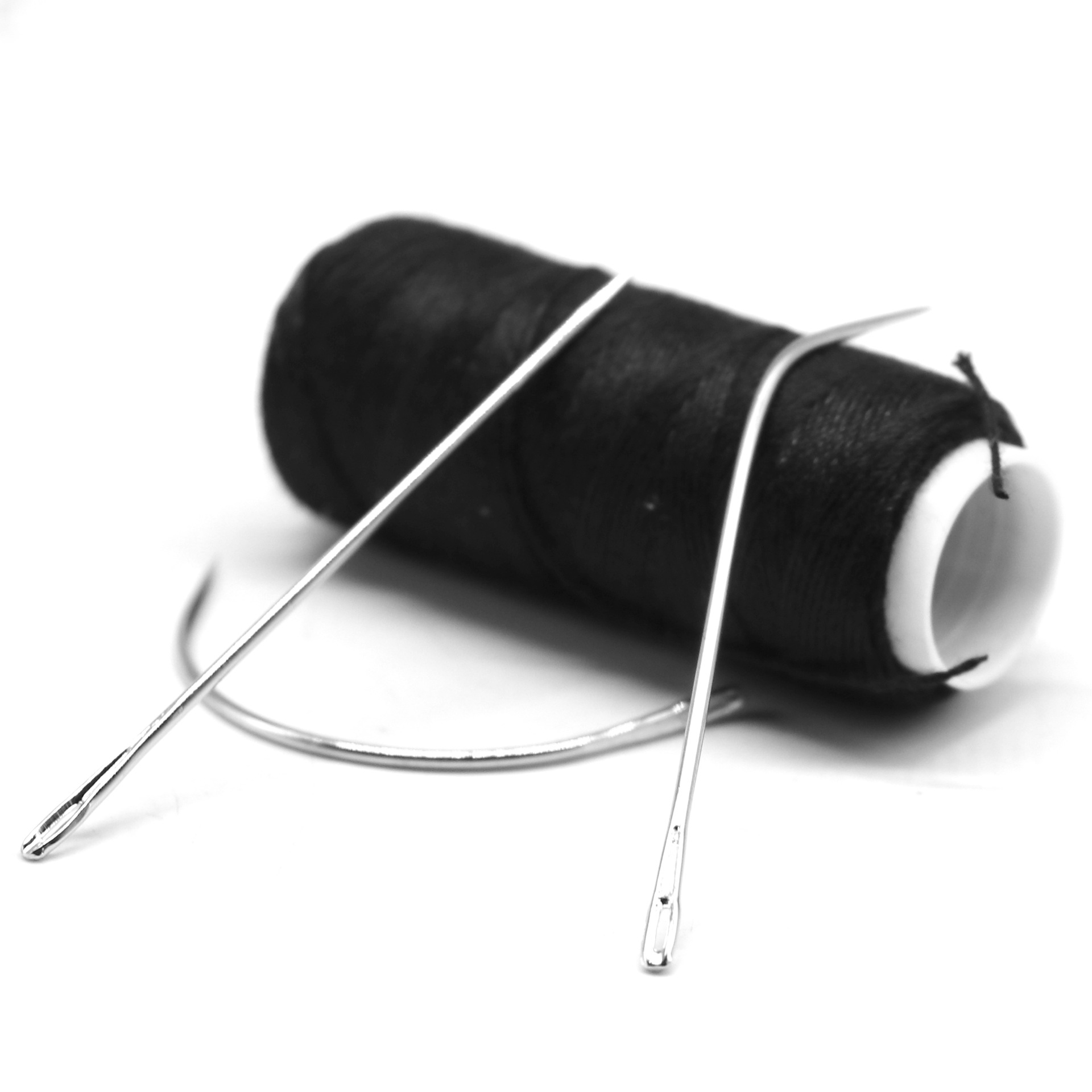 Dirty Braid Wig Hair Extension Needle Tool Knitting Needle Wig Supplies Sewing Roll Straight Needle Hair Extension Tool Set