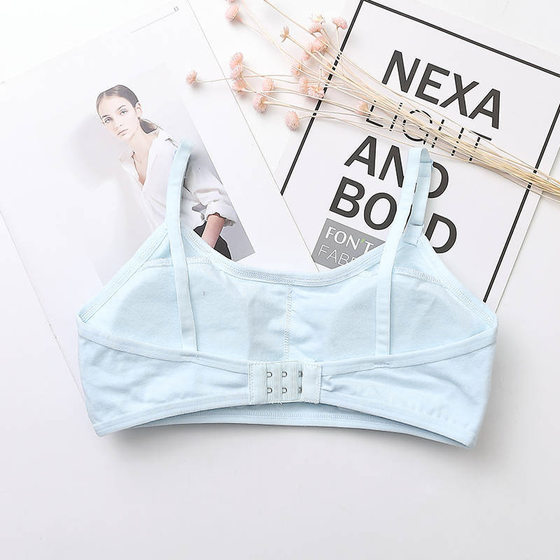 Wireless tube top female bra girl bra development period student underwear beauty back wrapped chest vest girl