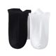 Socks men and women black and white solid color deodorant sweat-absorbent socks shallow mouth low side breathable white socks