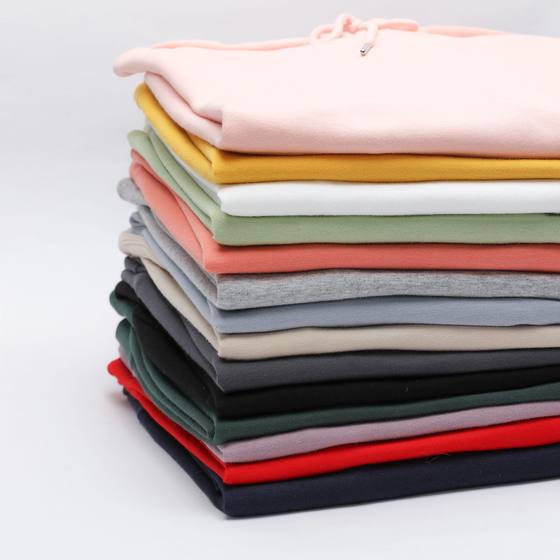 Men's autumn AG300g health cloth solid color hooded vests men's cross-border fashion brand men's coat printing wholesale