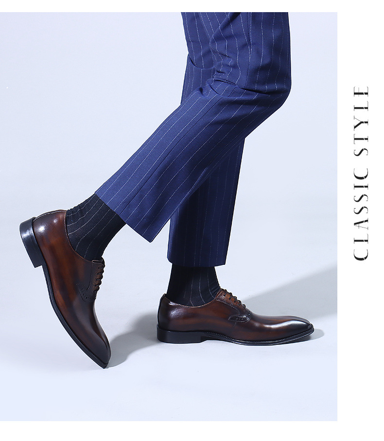 37-46 Handgefertigte Lederschuhe Herren Oberschicht Rindsleder Business Kleid Echtleder Brock Carved British Retro Hochzeitsanzug Schuhe_voghion.com