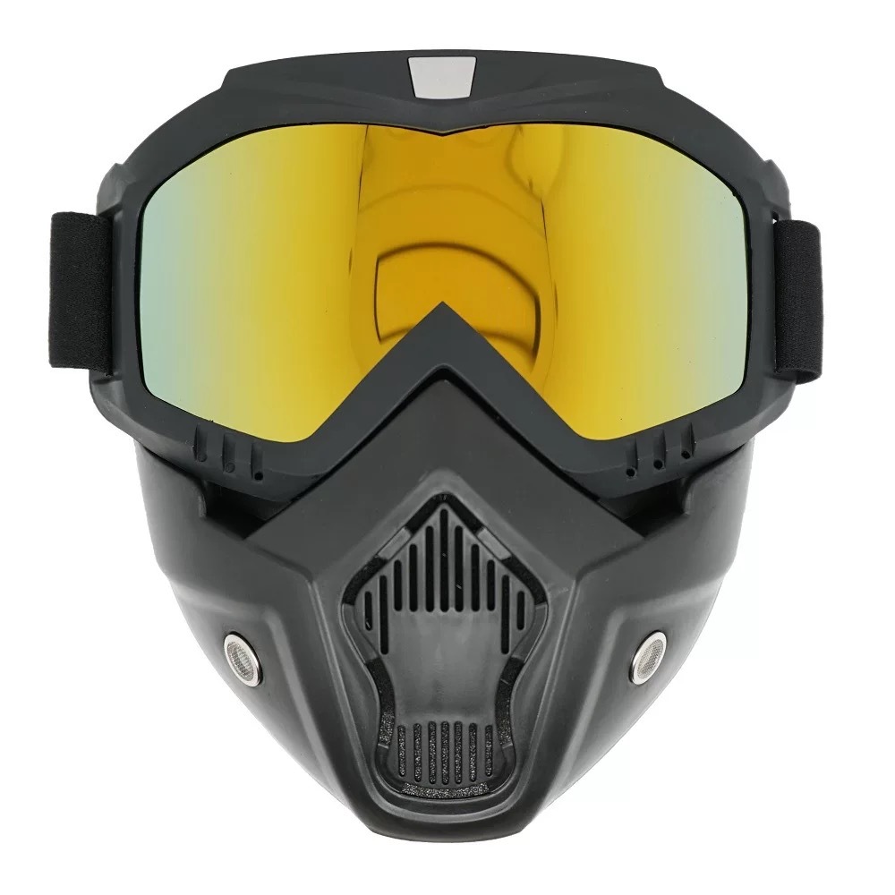 Motorcycle off-road goggles mask riding tactical Harley retro goggles detachable windproof sand dust mask