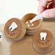 Modern Simple Baby Deciduous Teeth Box Children's Teeth Collection Commemorative Box for Fetal Hair Umbilical Cord Preservation Wooden Box