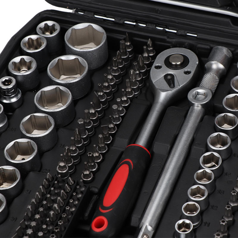 216ピーススリーブセット工具自動車修理ラチェットレンチセット215ピーススリーブツールボックス|undefined