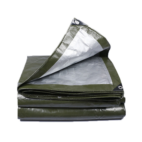 tarpaulin tarpaulin army green silver tarpaulin color striped cloth sunshade cloth woven shed cloth tarpaulin canvas tarpaulin pe tarpaulin