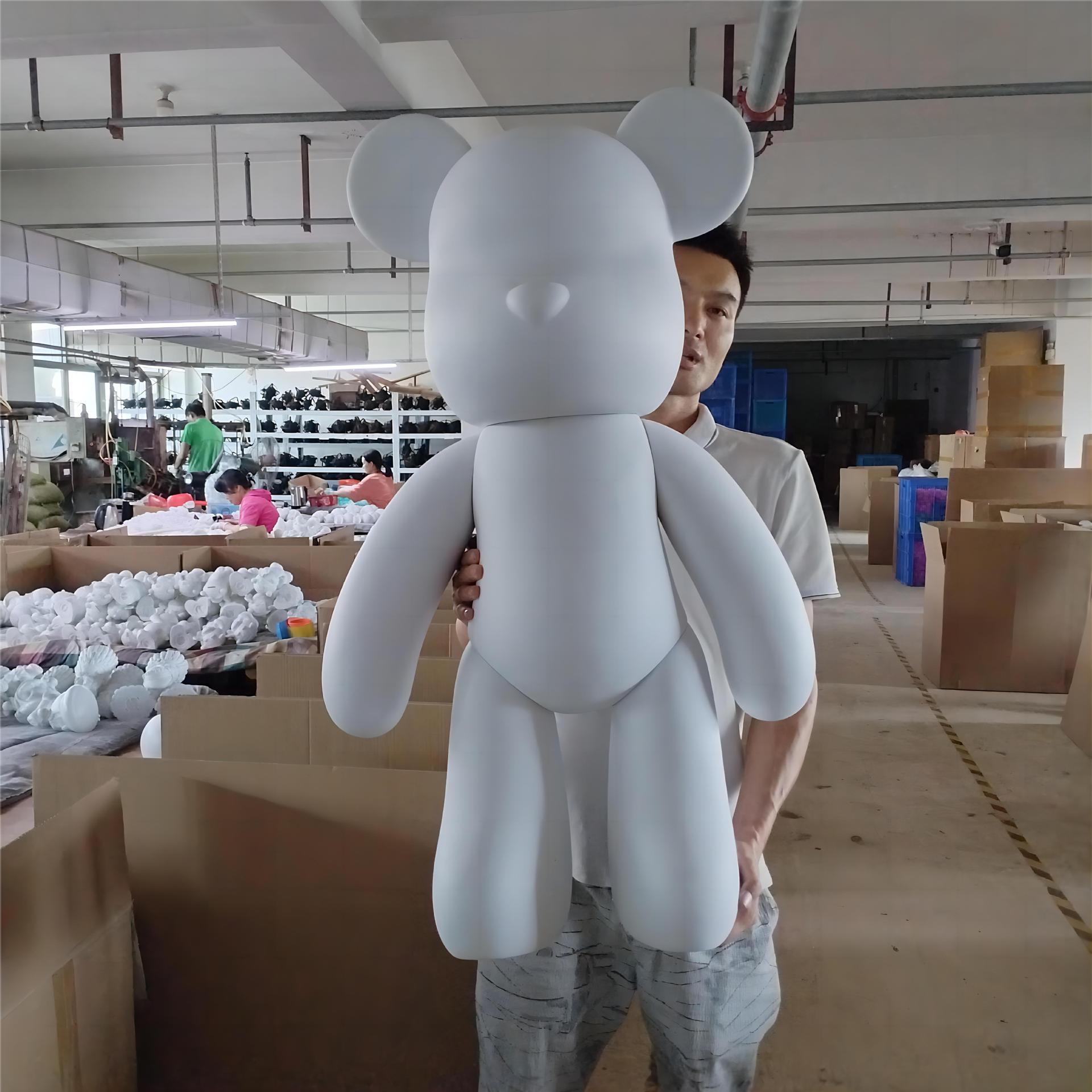 Fluid bear white embryo wholesale diy fluid violent bear pigment material package wholesale cross-border supply internet celebrity violent bear