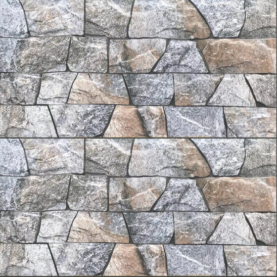 1:12 doll house accessories dollhouse outdoor wallpaper stickers A4 house decoration stickers red brick stone pattern goose egg stone