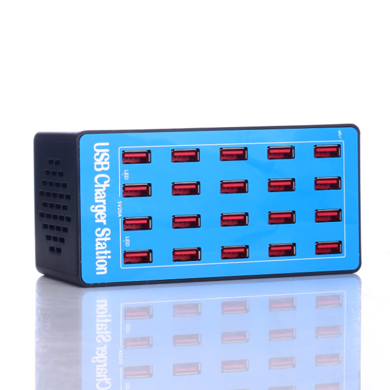 30-Port 20-Port multi-port USB mobile phone digital home appliance smart fast charger multifunctional desktop live charging stand