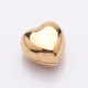 Heart-shaped * 01# bright gold
