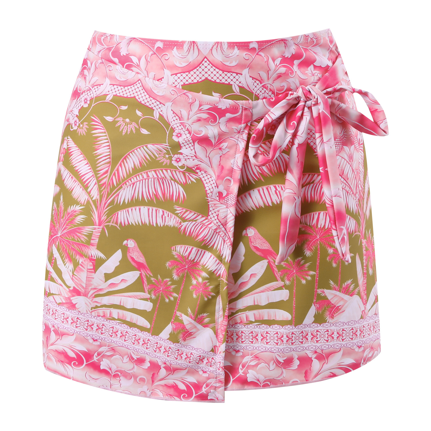 2023 new printed fashion design sexy swimsuit Women's European and American cross-border swimsuit one-piece two-piece suit suit