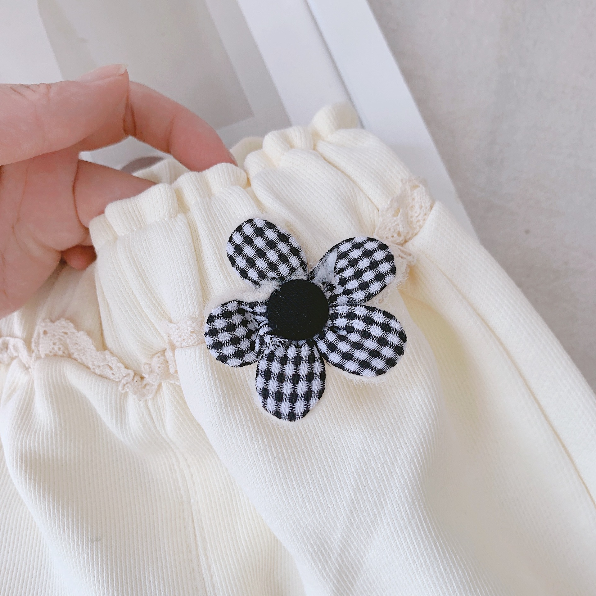 2022 autumn 0-3 years old girl baby South Korea Western style trendy loose casual pants trousers outer wear sports pants
