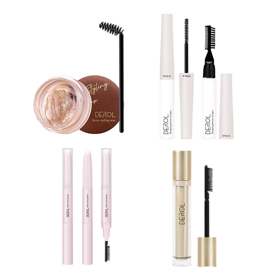 Cross-border DEROL eyebrow shaping cream waterproof quick-drying natural wild eyebrow long-lasting three-dimensional eyebrow soap eyebrow shaping wax