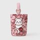Original ins illustration portable bucket bag handbag hand carrying out snack canvas bag cute out small handbag