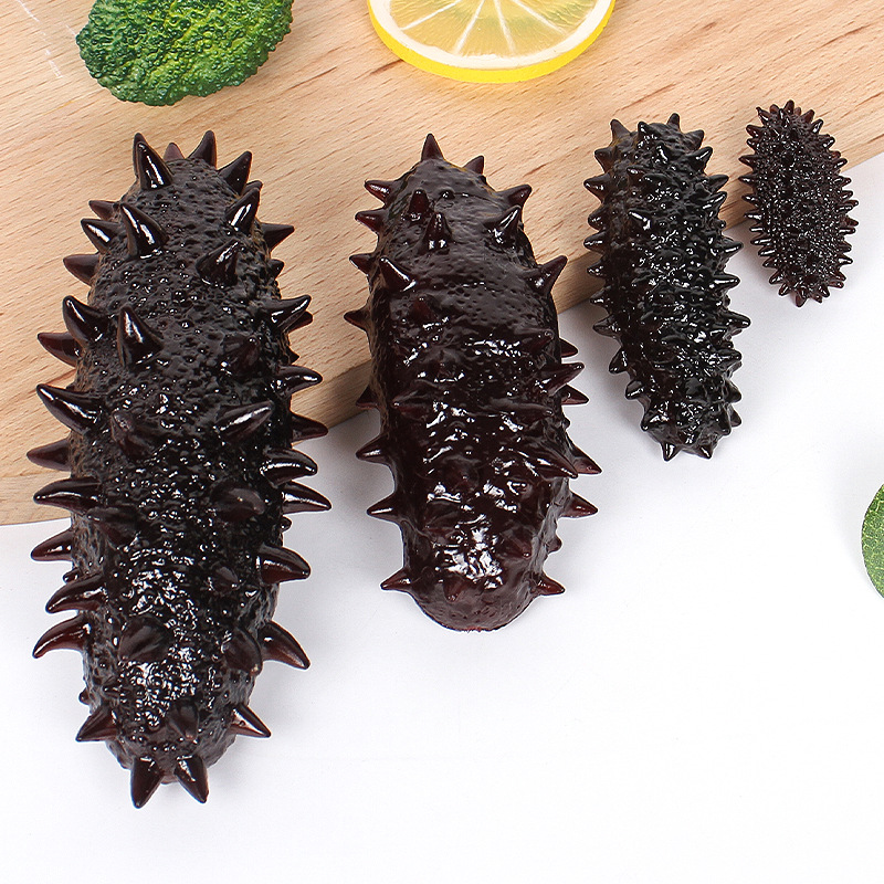 Large simulation of Liao Cucumber and Sea Cucumber Physical Model Seafood Market Food Play Food Food Food Shooting Props Ornaments