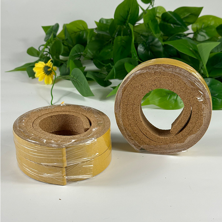 Cross-border self-adhesive cork strip adhesive cork bulletin board strip creative message board photo wall cork strip