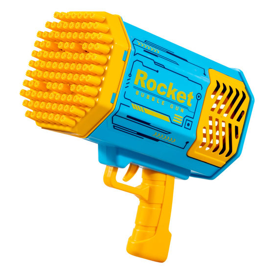 Bubble Machine Fireworks Bubble Machine Electric Bubble Blowing Internet Popular Handheld Gatling Bubble Gun Summer Park Children's Toy