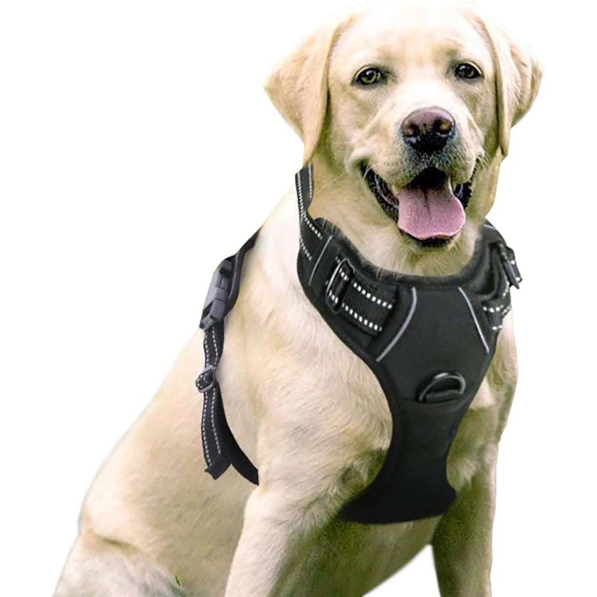 Amazon new reflective strap large and medium sized dog chest strap vest dog traction pet supplies wholesale