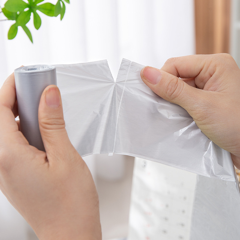 Desktop Mini garbage bags large wholesale thickened car garbage bags transparent disposable household small size plastic bags
