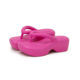 Women's Thick Slippers with Shit Feeling for Outer Wear Summer Korean-style Instagram-style Fairy-style Flip-flops Casual Foreign Trade Slippers