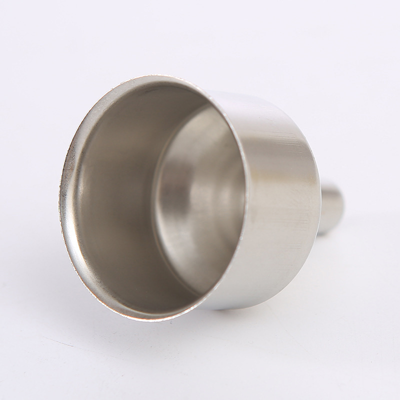 Kitchen 304 Stainless Steel Funnel Splitting Bottling Oil Funnel Wine Funnel Large and Small Caliber Portable Tapered Oil Pot Funnel