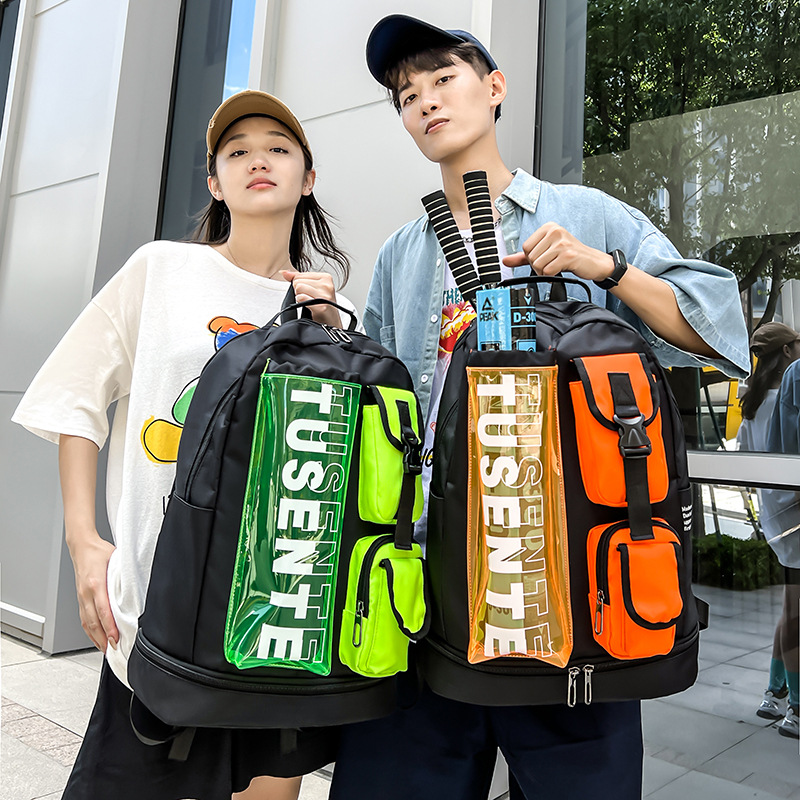 New Badminton Backpack Men's Large Capacity Tennis Bag Women's Outdoor Sports Fitness Training Equipment Backpack